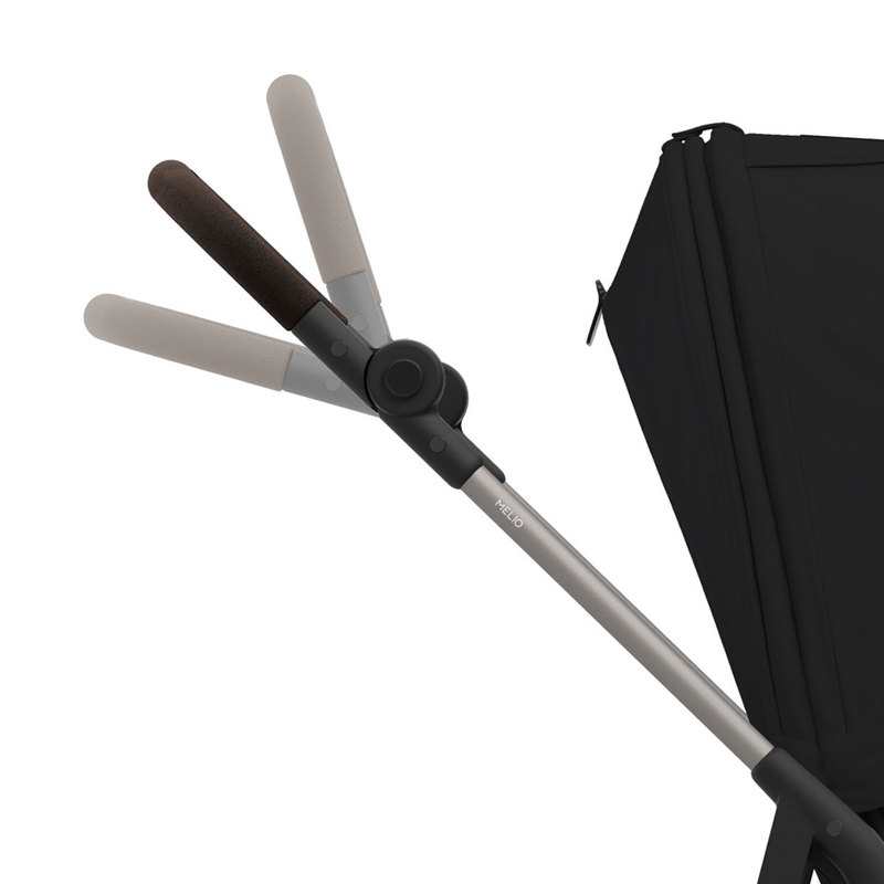 Poussette citadine Melio 3 moon black Cybex