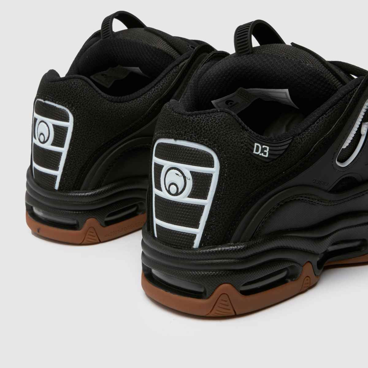 OSIRIS d3 2001 – Svarta, flerfärgade sneakers