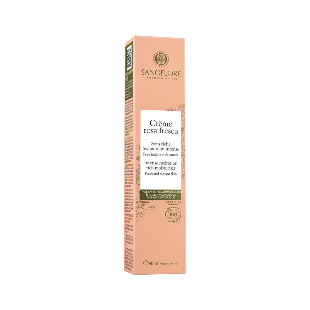 Sanoflore Rosa fresca Crème hydratante riche