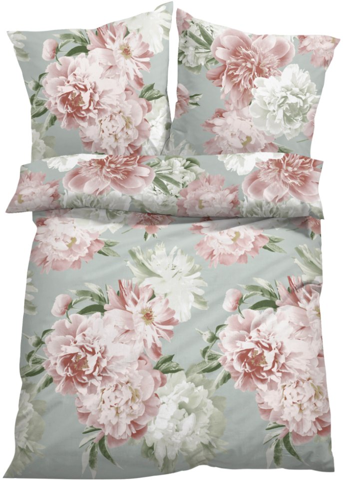 Bettwäsche mit Blumen
