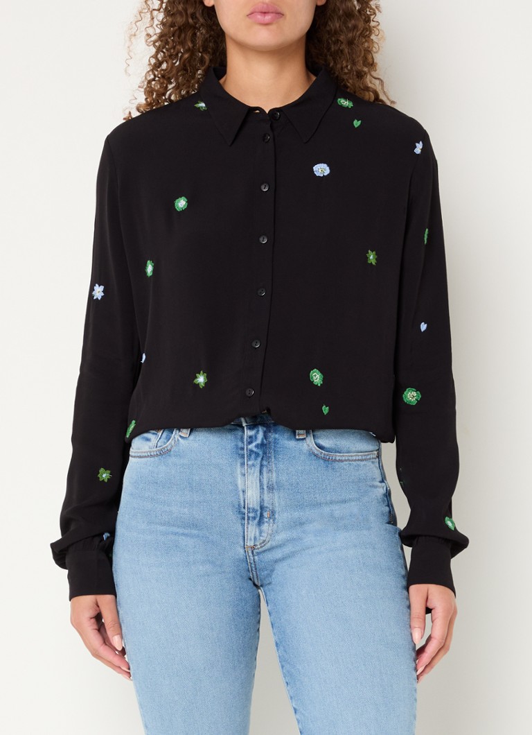 Fabienne Chapot  Lot blouse met borduring