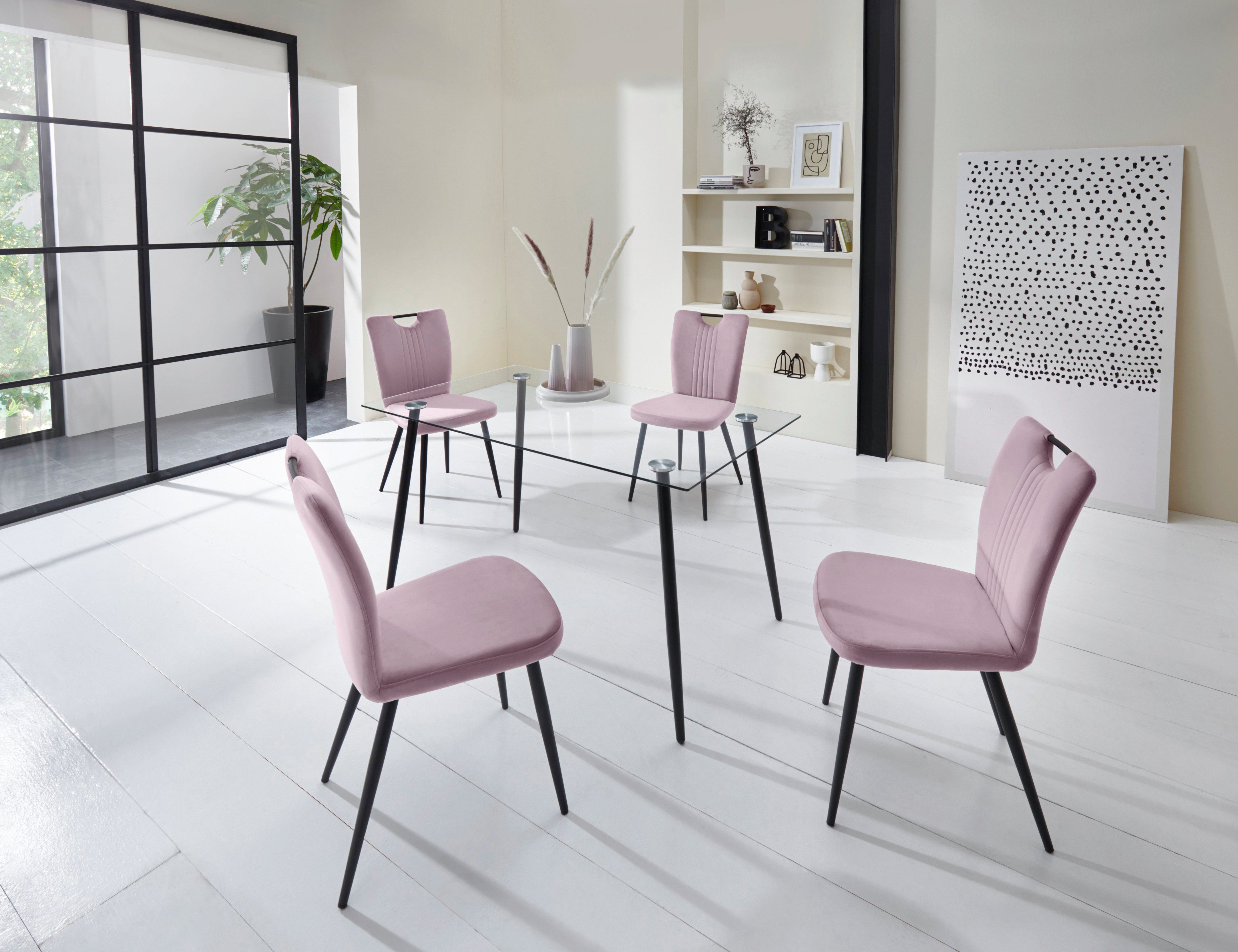 INOSIGN Glastisch Danny, Breite 140 cm