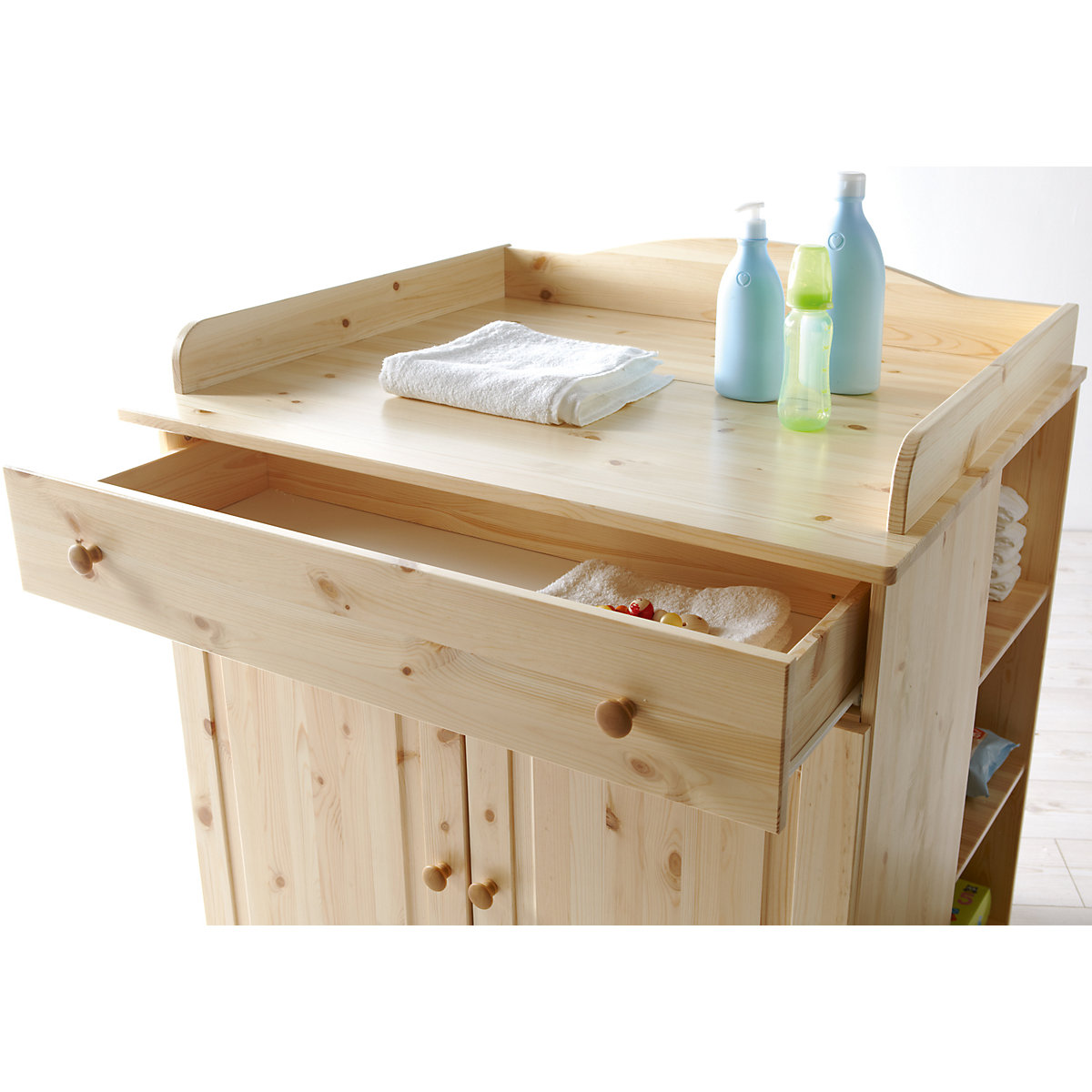 Baby Wickelkommode Adam Kiefer Natur