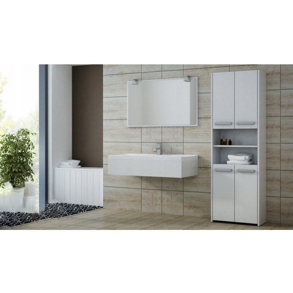 pressiode Hochschrank Badschrank Badezimmerschrank Hochschrank Badmöbel Schrank Modern