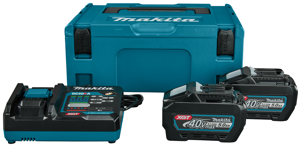 Makita Tillbehör 191V35-5 XGT Startersats DC40RA / 2x BL4050F
