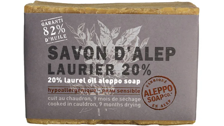 Tadé Aleppo Olivenseife mit 20% Lorbeeranteil 200 g
