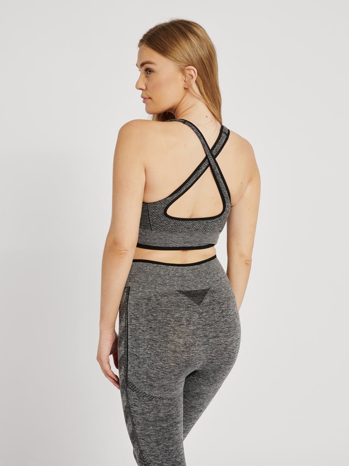 Hummel Hummel Bh Hmlmt Una Damen in BLACK MELANGE günstig kaufen XS