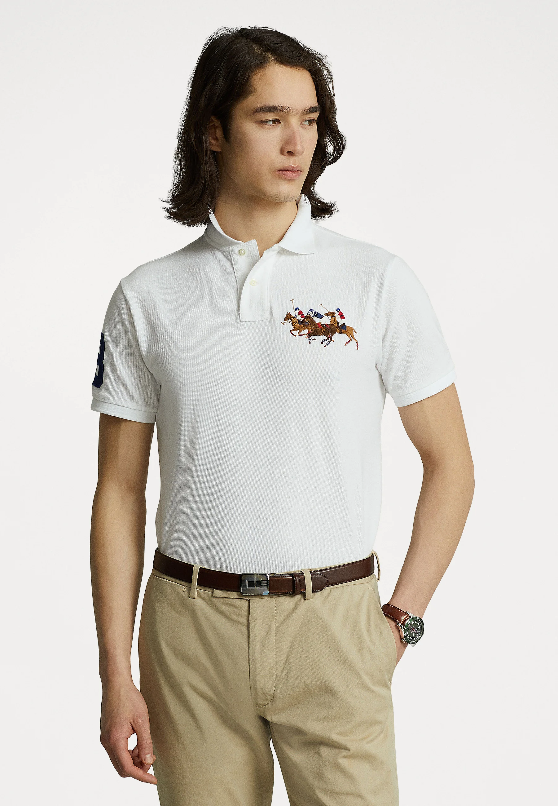 Polo Ralph Lauren CUSTOM SLIM FIT TRIPLE-PONY - Polo