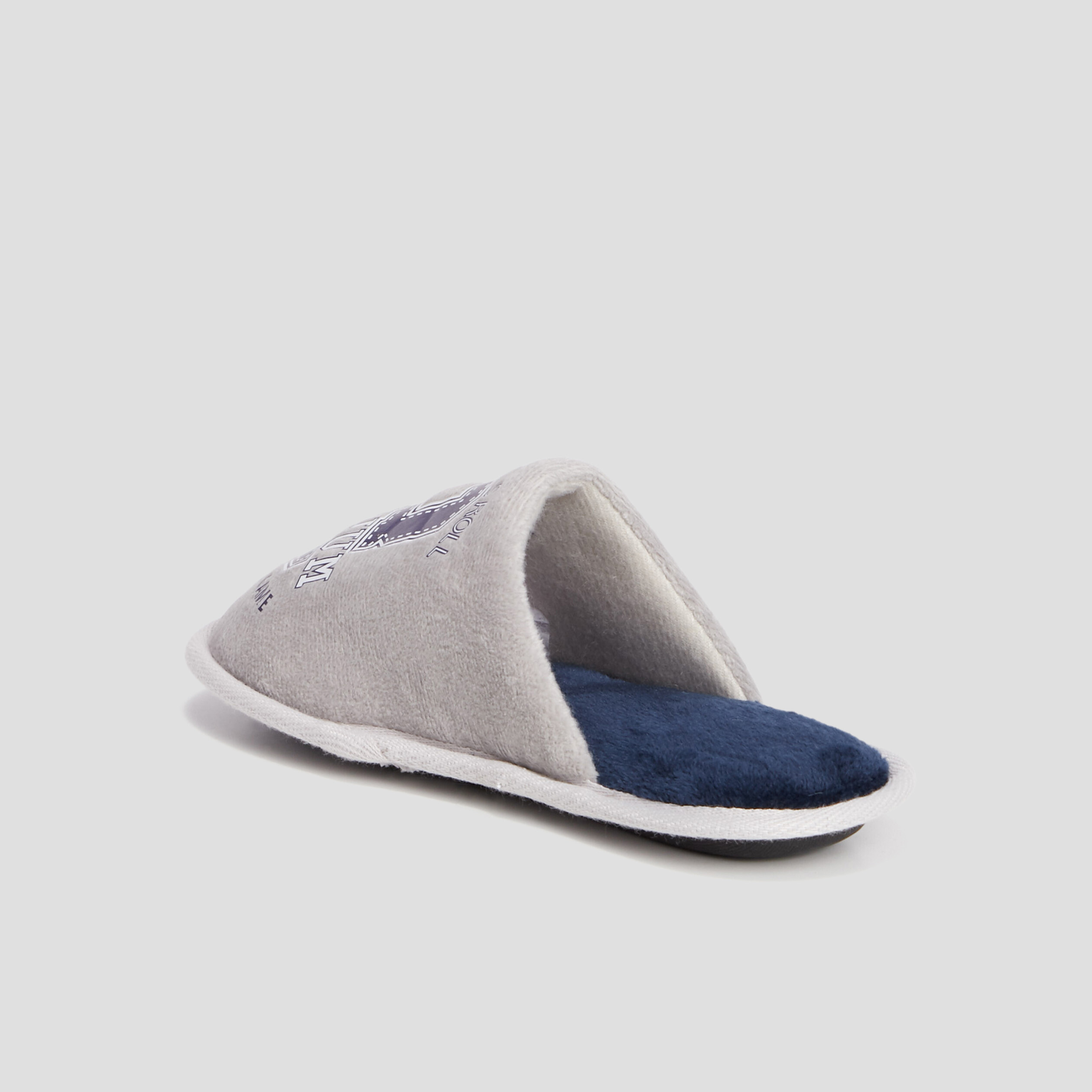 Chaussons mules gris garçon | La Halle