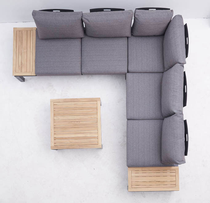 OUTDOORGartenlounge Outdoor Teakholz