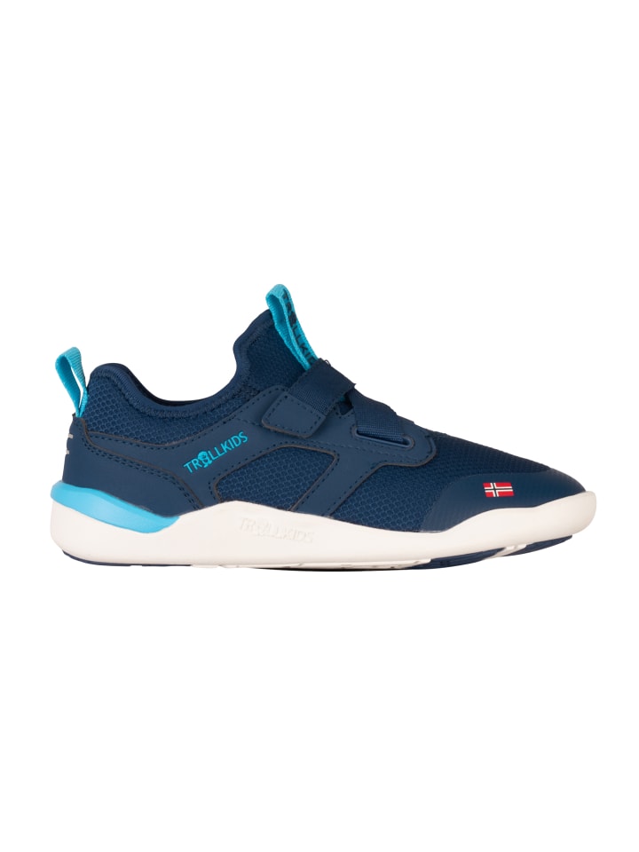 Trollkids Barfußschuhe Bergen in grey-blue günstig kaufen