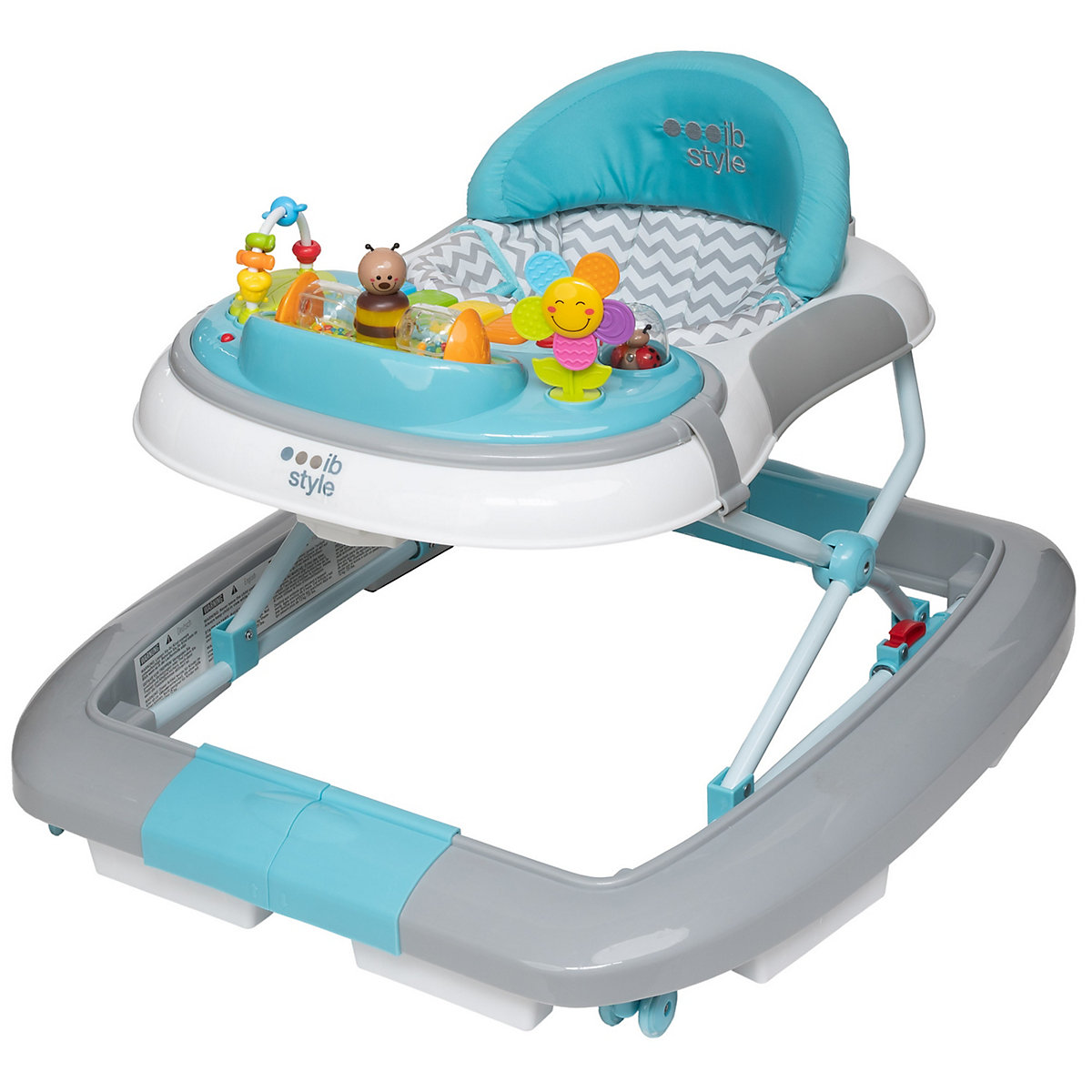 Lauflernwagen Gehfrei mit Schaukelfunktion Lauflernhilfe Wave 73 cm x 66 cm x 50 cm
