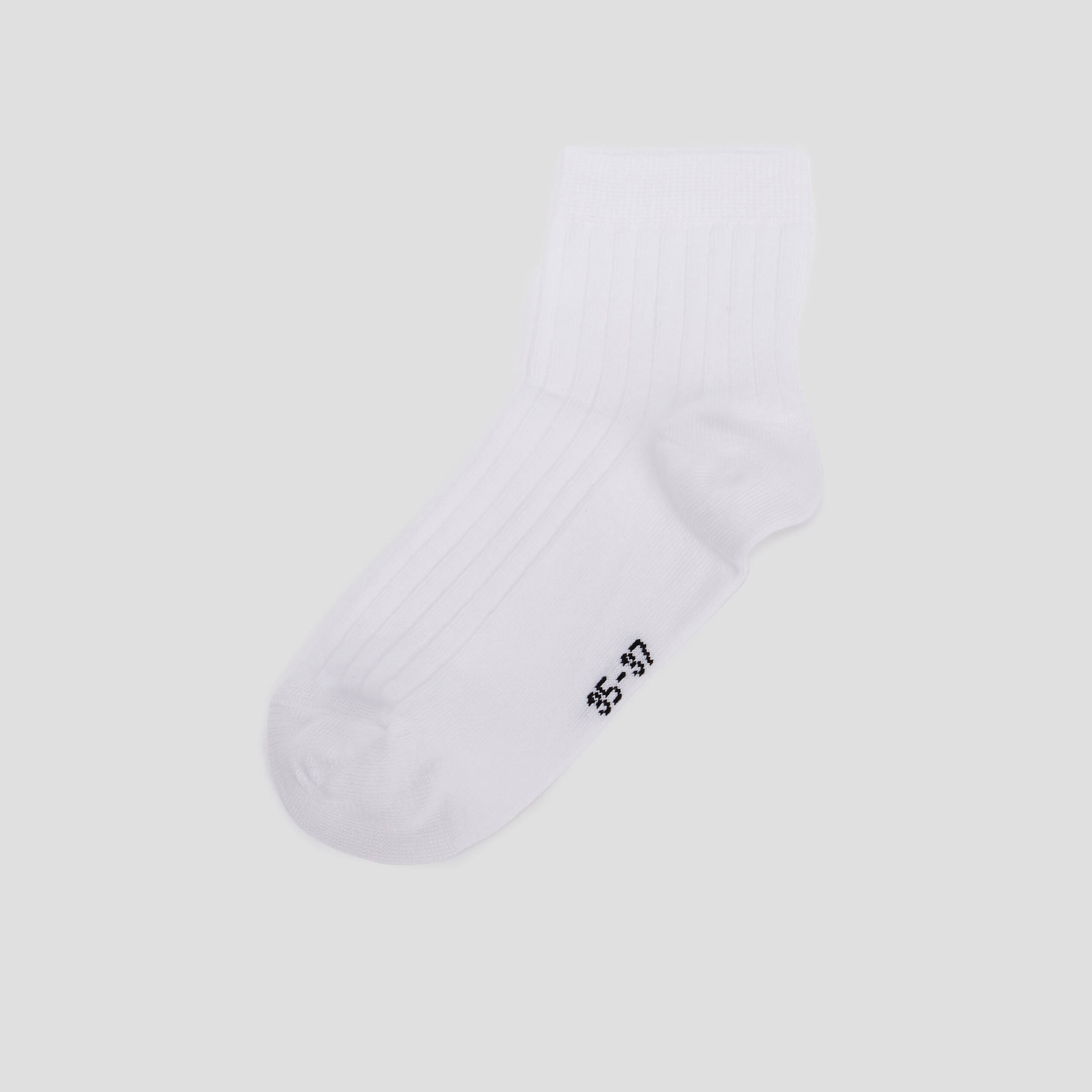 Lot 3 paires chaussettes blanc femme | La Halle