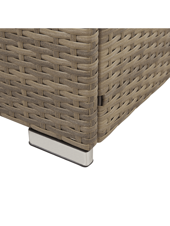 Beliani 7-tlg Lounge Set BELVEDERE in Braun günstig kaufen onesize