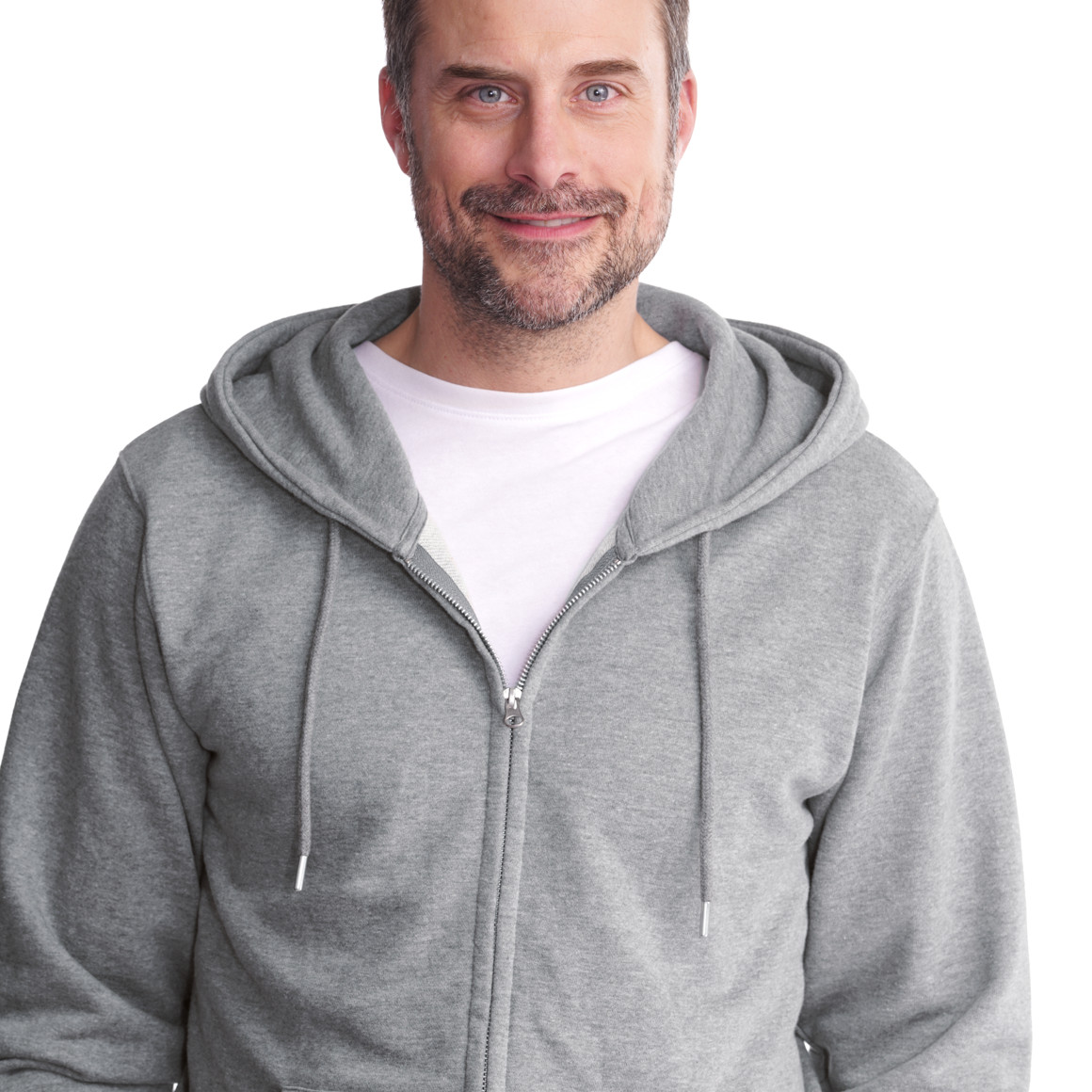 Herren Sweatjacke mit Kapuze