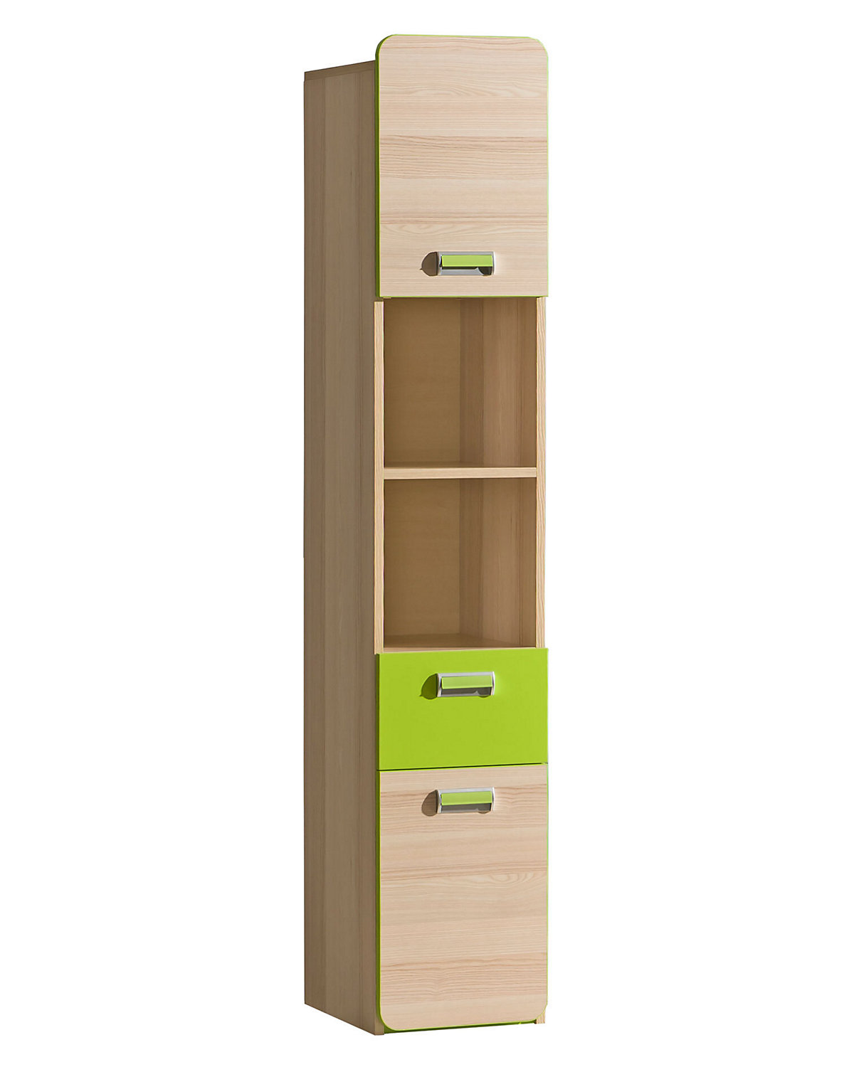 Stauraumschrank Kleiderschrank Loreto 35x40x188cm 2-türig Farbe wählbar