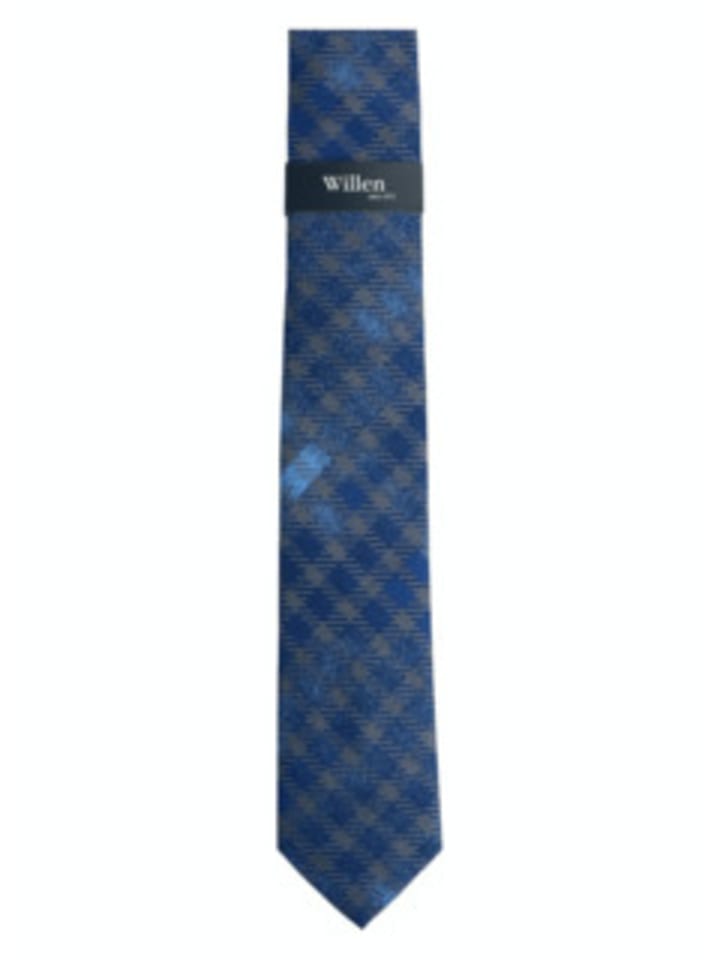 Willen Breite Krawatte für Herren in mittel_blau in blau günstig kaufen onesize