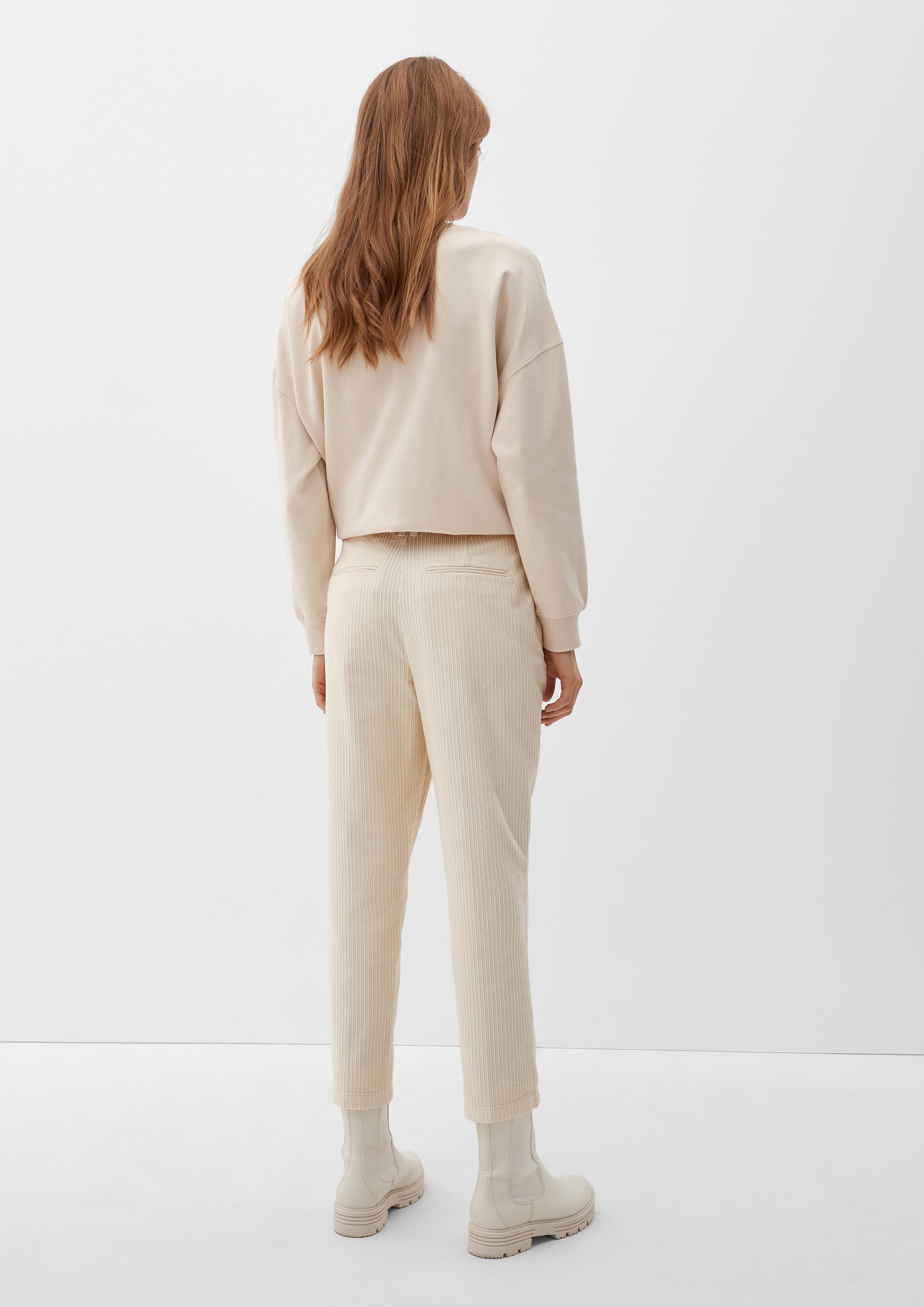 Cordhose mit High Waist  2121564-8100