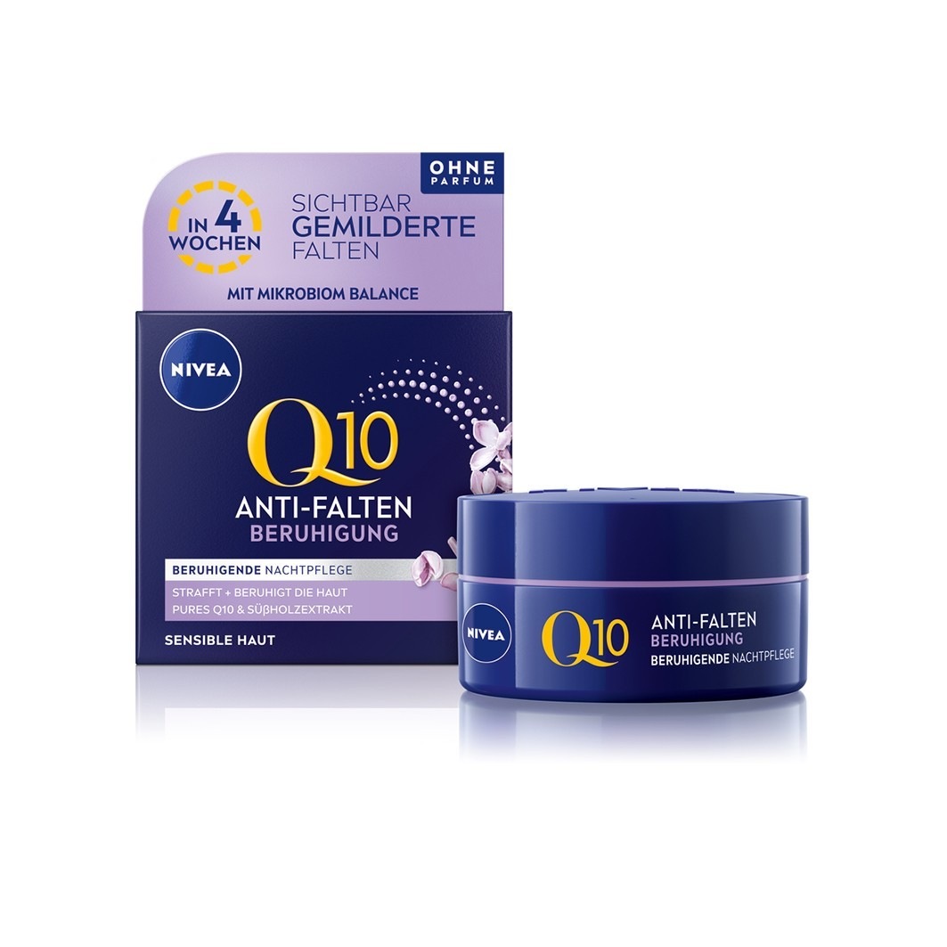 Q10 Power Anti-Falten + Beruhigung Nachtpflege Sensitiv