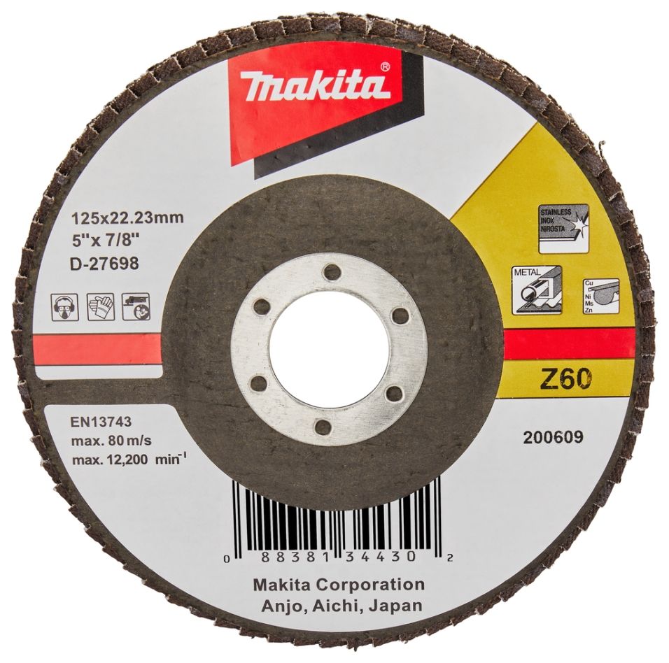 Accesorii Makita D-27698 Șurub de lamele 125mm Z60