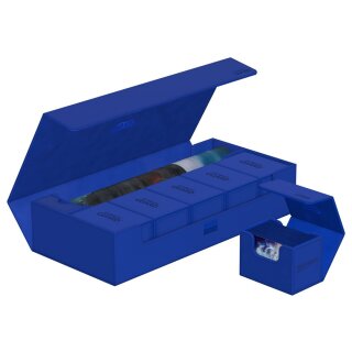 Ultimate Guard Superhive 550+ XenoSkin Monocolor Blau