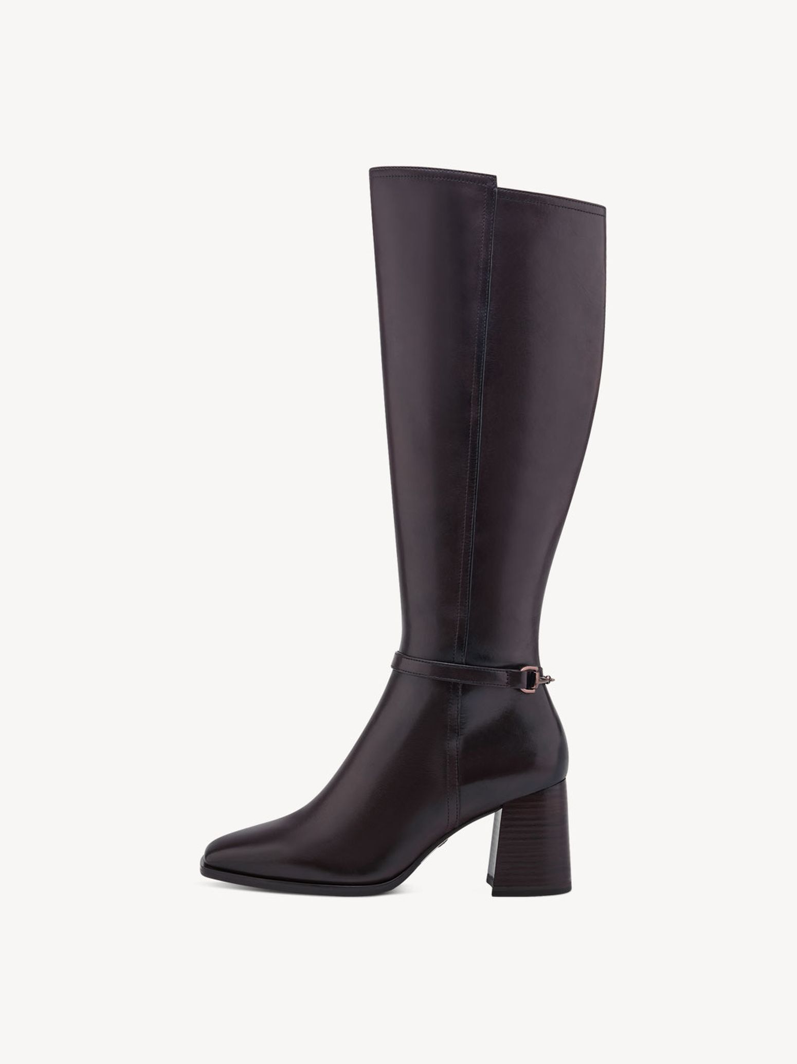 Bottes en cuir - marron