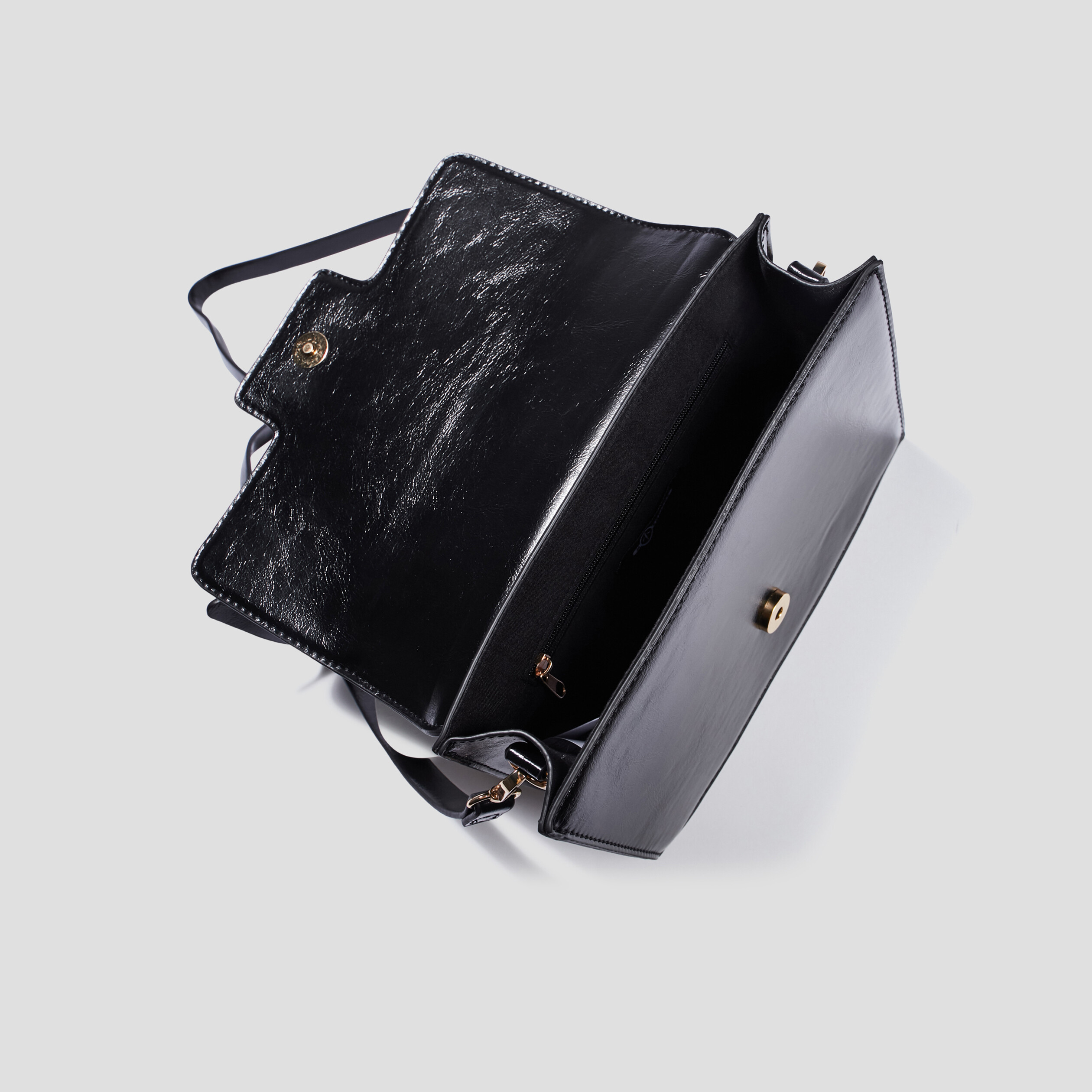 Sac à bandoulière noir femme | La Halle