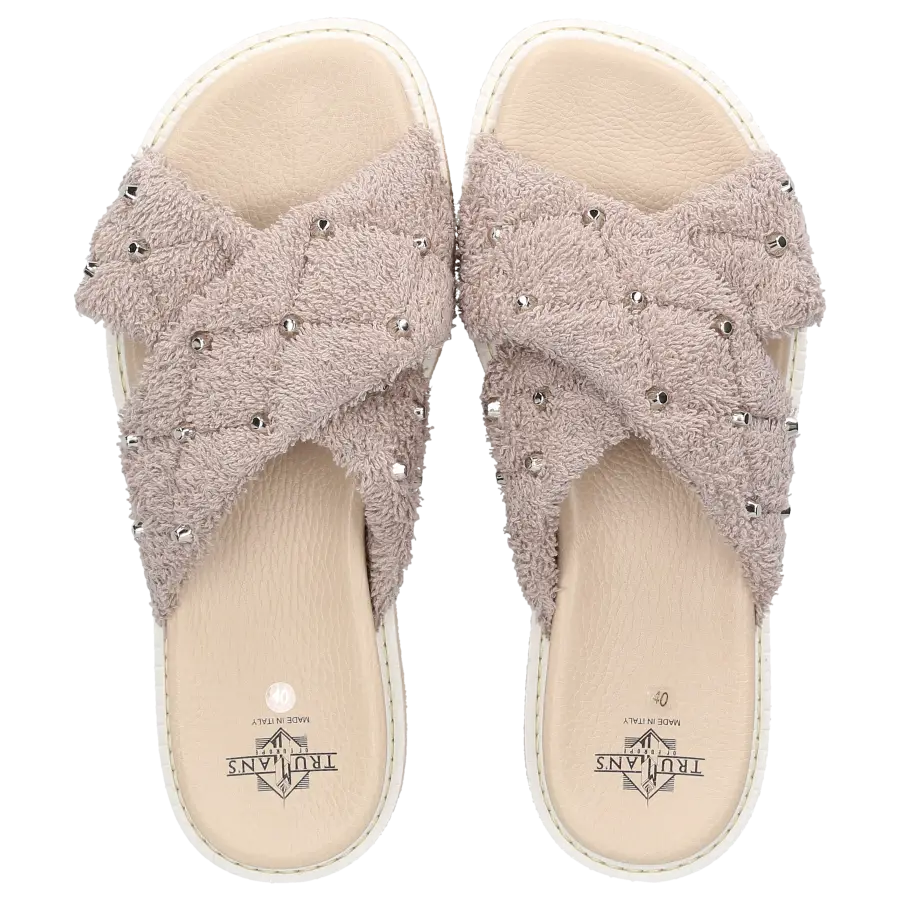 Truman's - Sandalen 9580 Frottee - grau