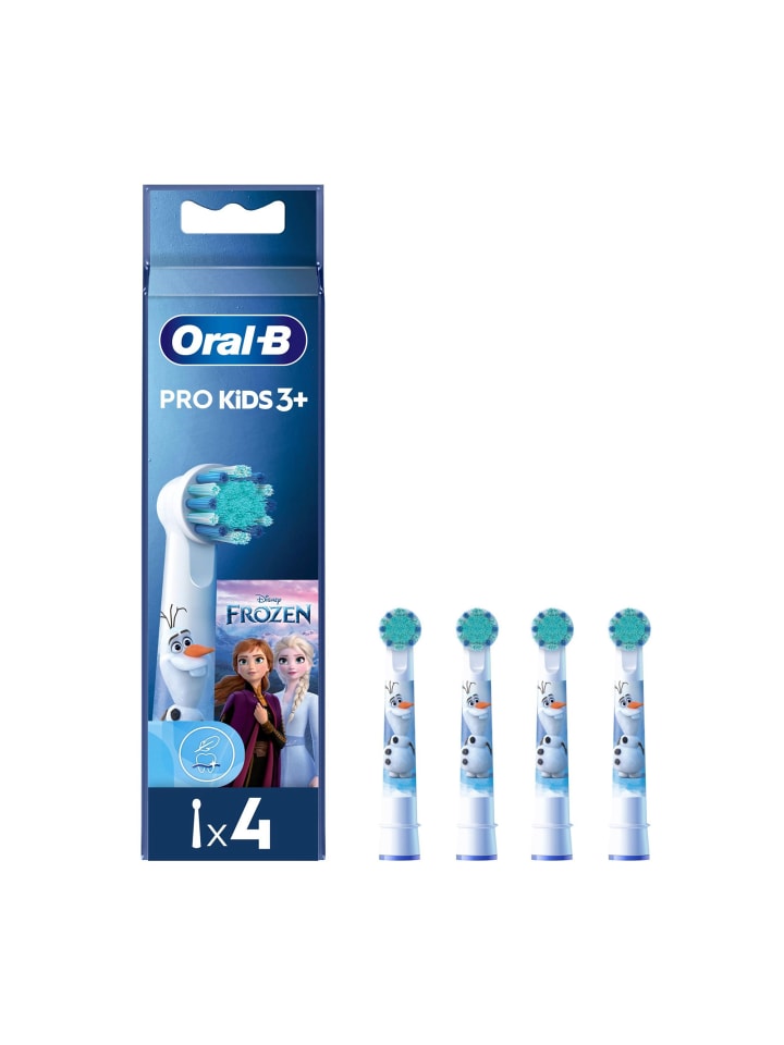 Oral-B 4 er-Set Aufsteckbürsten Pro Kids Spiderman, 4 Stück in Blau günstig kaufen onesize