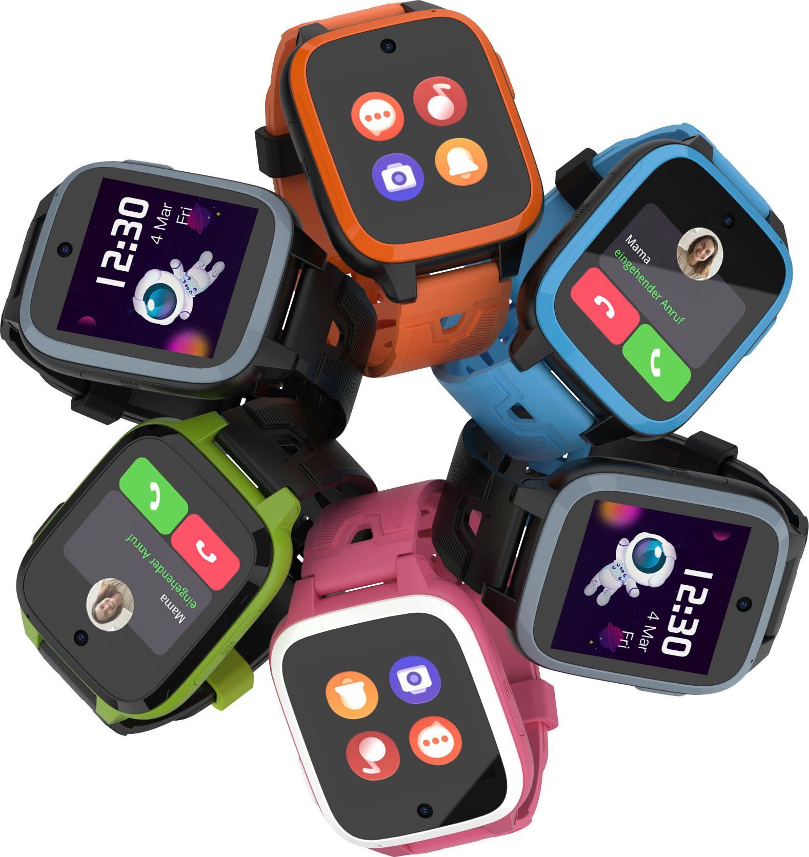 Xplora XGO3 Smartwatch (3,3 cm/1,3 Zoll, RTOS)