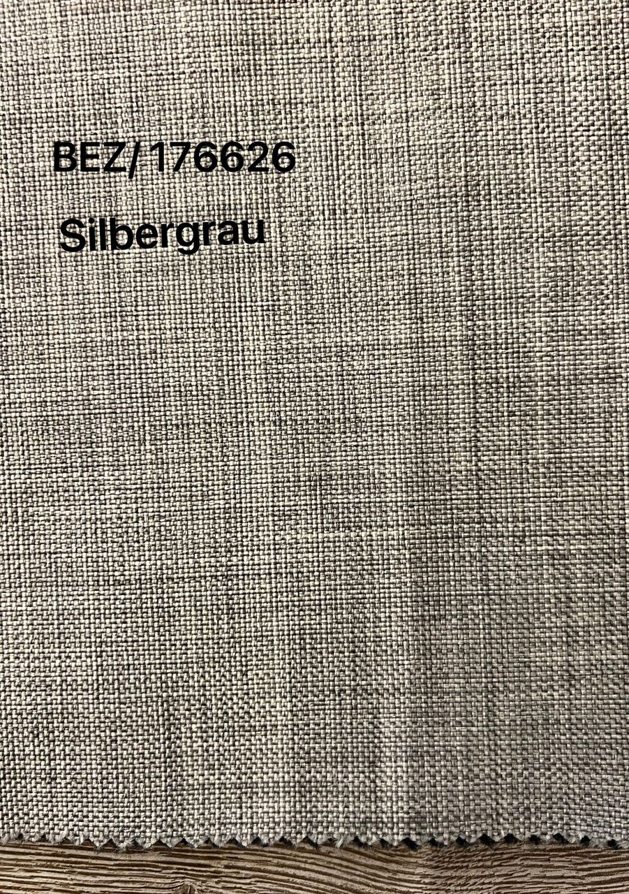IHG Boxspringbett Gent 180x200cm Silbergrau BEZ-176626