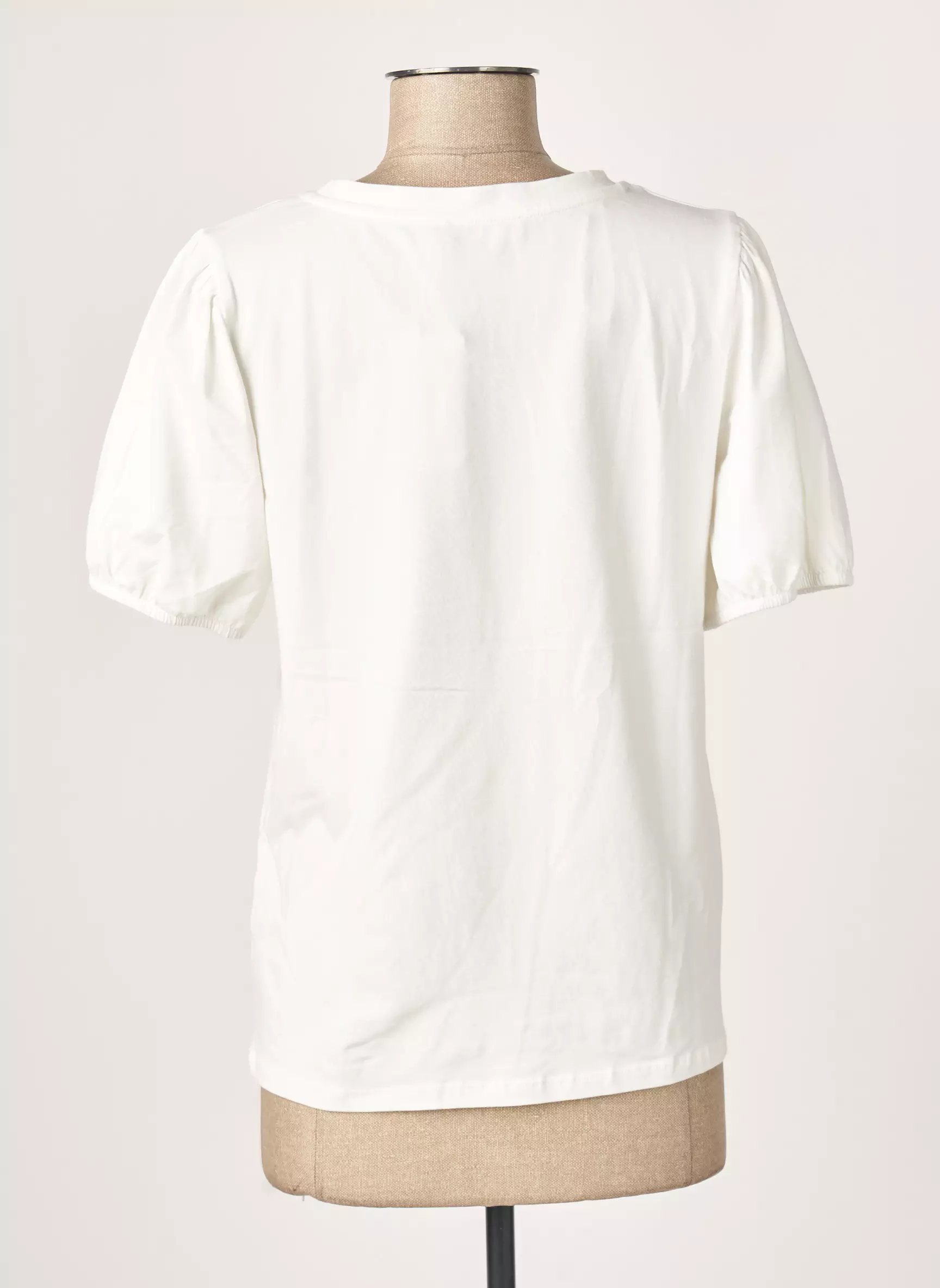 Geisha Tshirts Femme couleur blanc