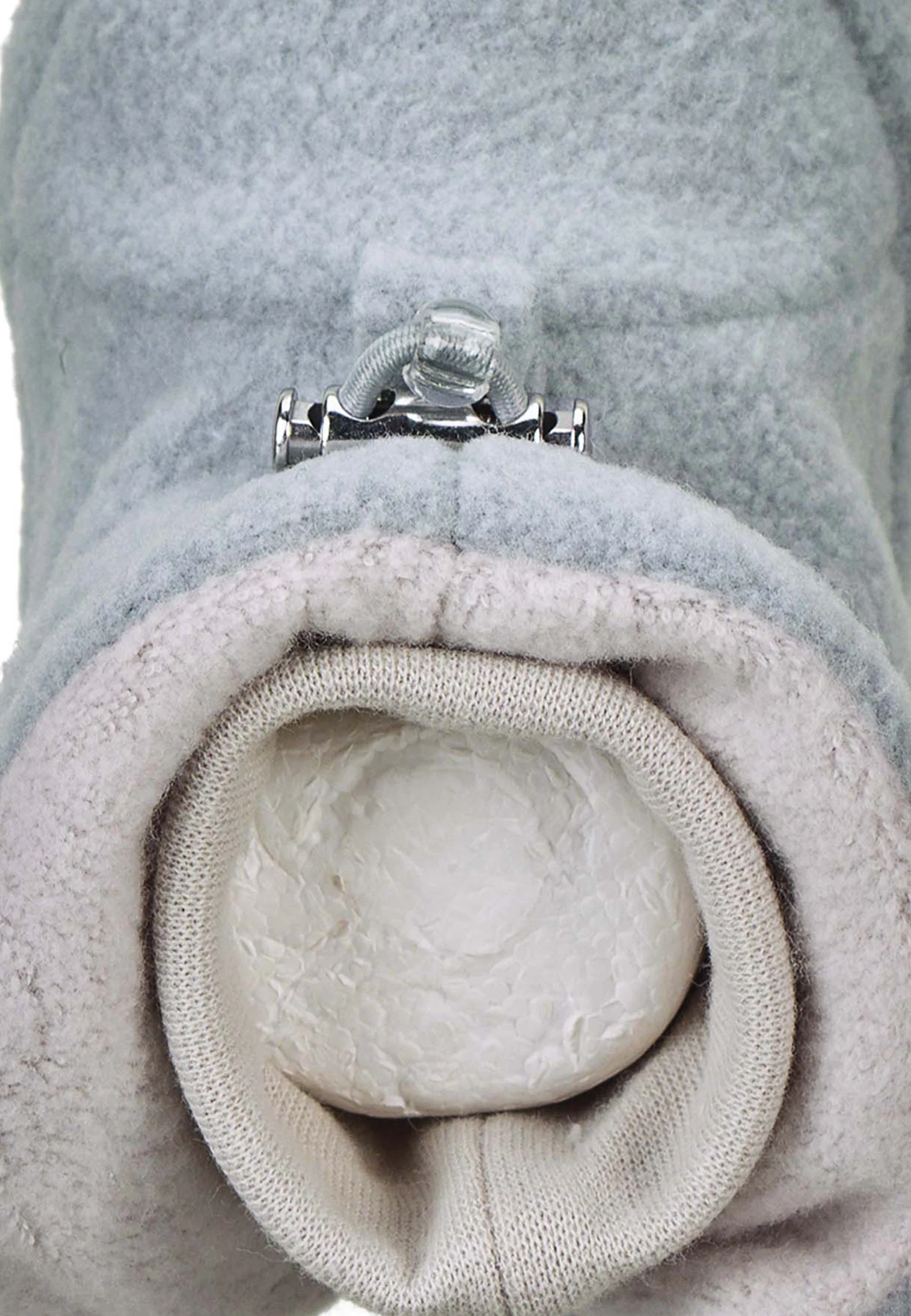 Baby-Stiefel aus Microfleece melange (recycelt)