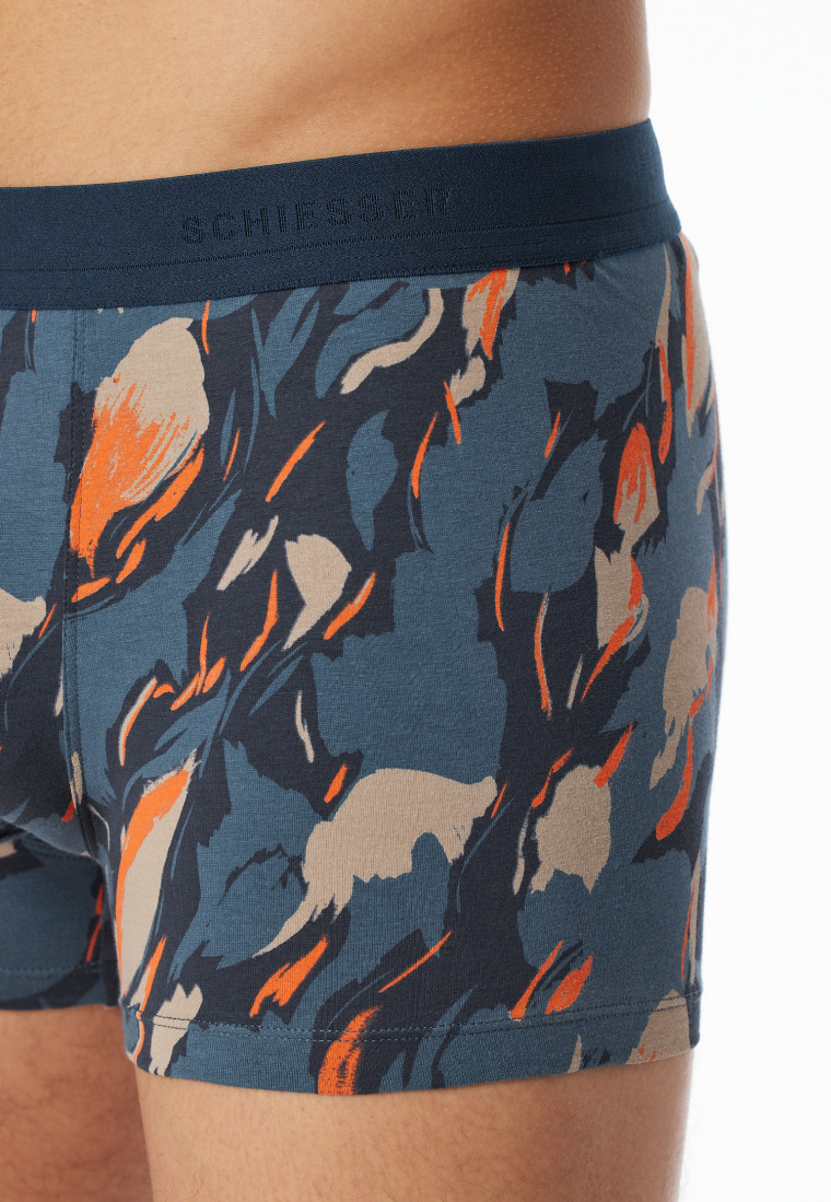 Shorts atlantikblau gemustert - 95/5