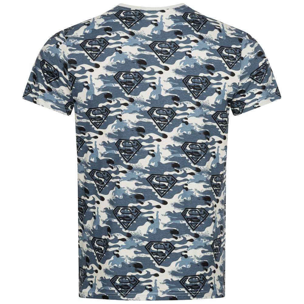 Superman DC Comics Herren T-Shirt ER3531-blue