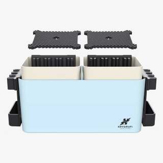 Krydrufi - Cleaning & Brush Holder Module - Blau / Sand