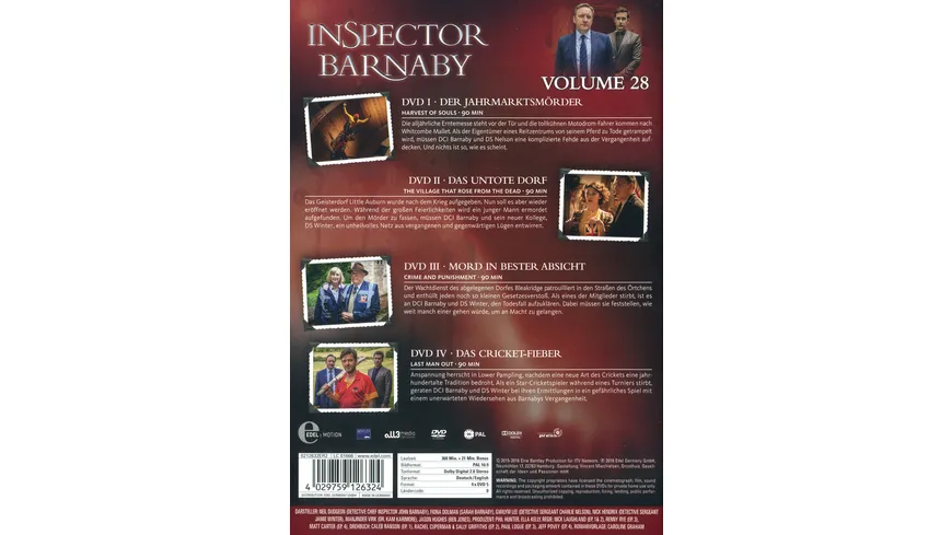 Inspector Barnaby Vol. 28  [4 DVDs]