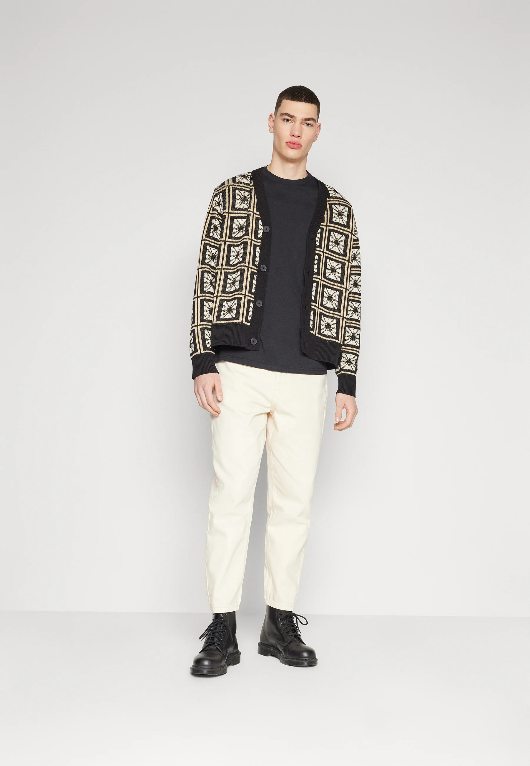 Jack & Jones CÁRDIGAN JACQUARD JORSQUARE - Cárdigan
