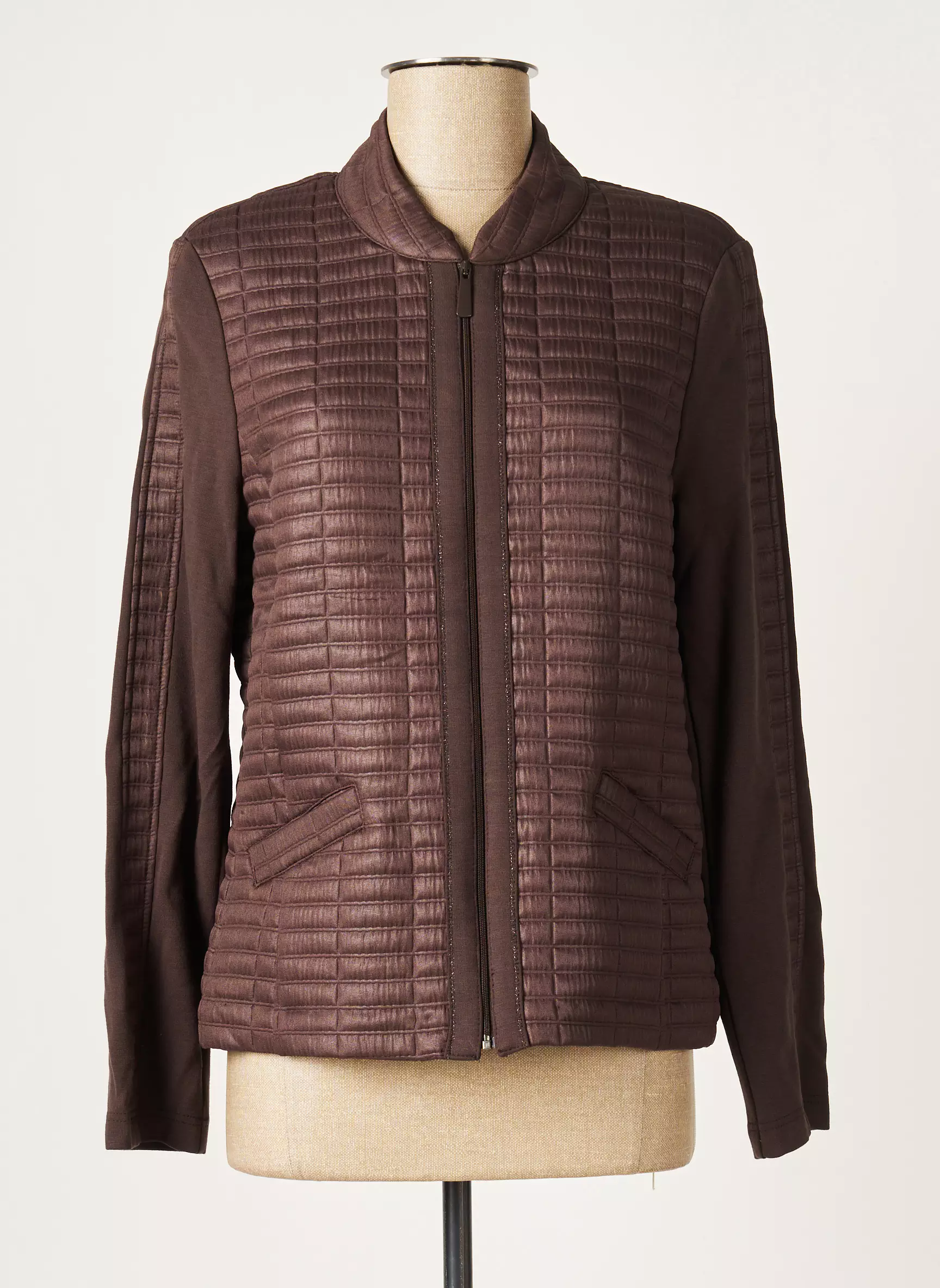 Frank Walder Vestecasual Femme couleur marron
