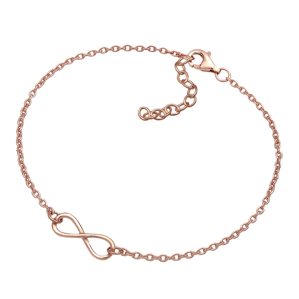 Elli Elli Bracelet Femmes Symbole Infinité Filigrane en Argent Sterling 925 Bracelet