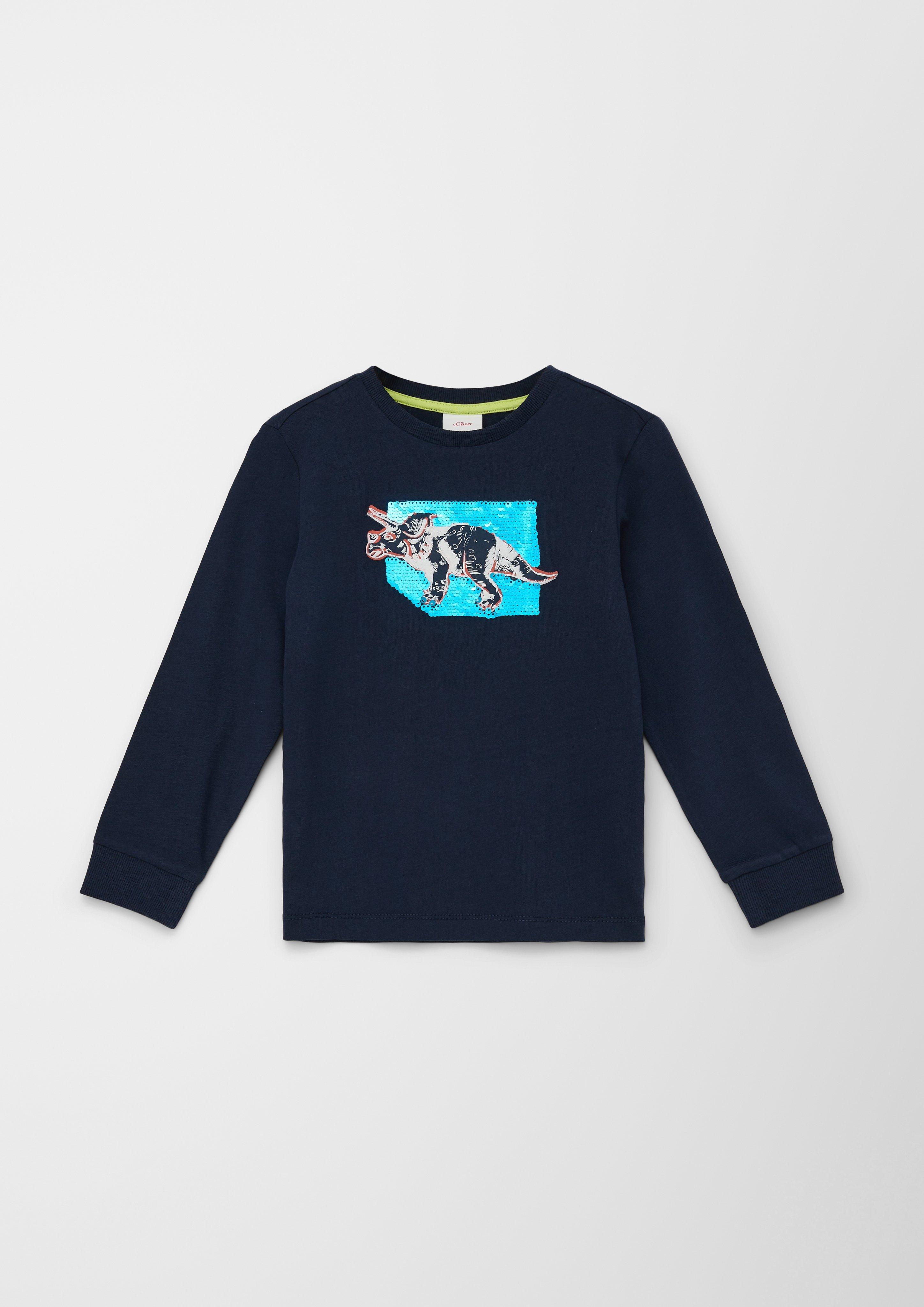 Longsleeve mit Wendepailletten  2127544-5952