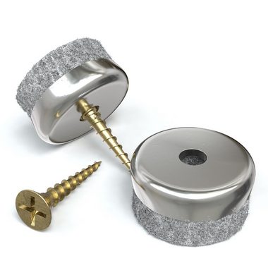 EAZY CASE Möbelfuß Filzgleiter mit Schraube, (20-St)