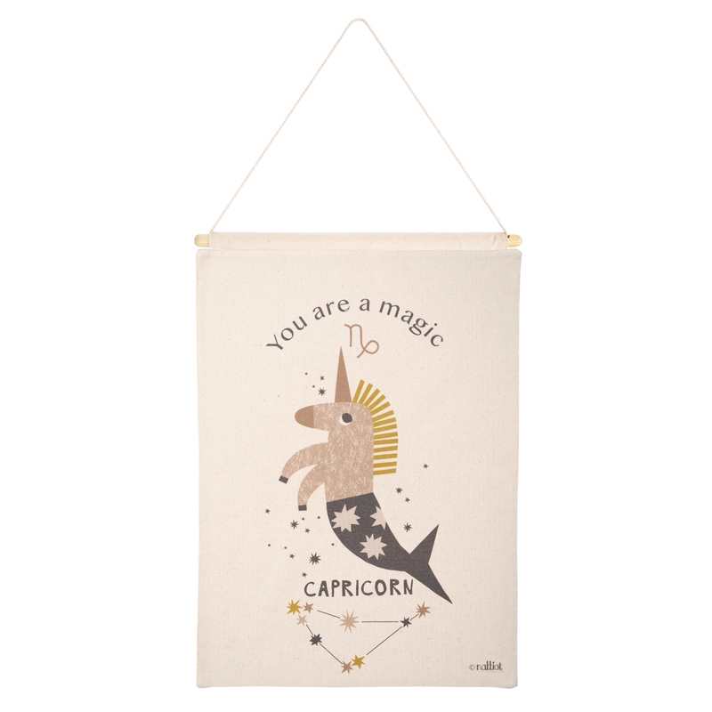 Déco murale zodiaque signe capricorne LITTLE CAPRICORN