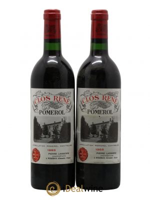Clos René  1985 - Lot de 2 Bouteilles