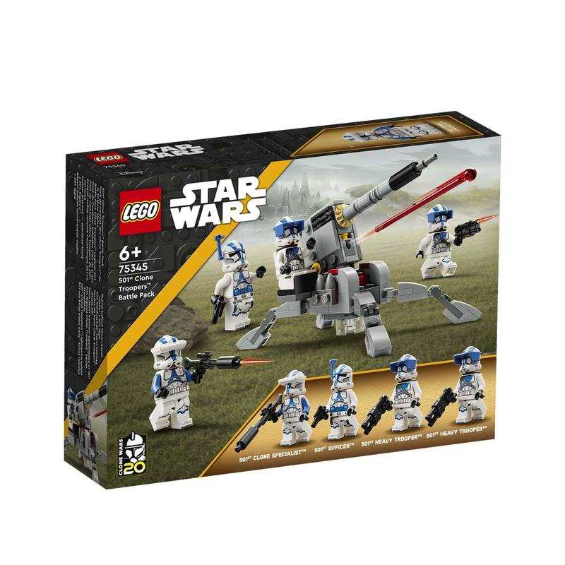 75345 Pack de combat des Clone Troopers™ de la 501ème légion LEGO Star Wars