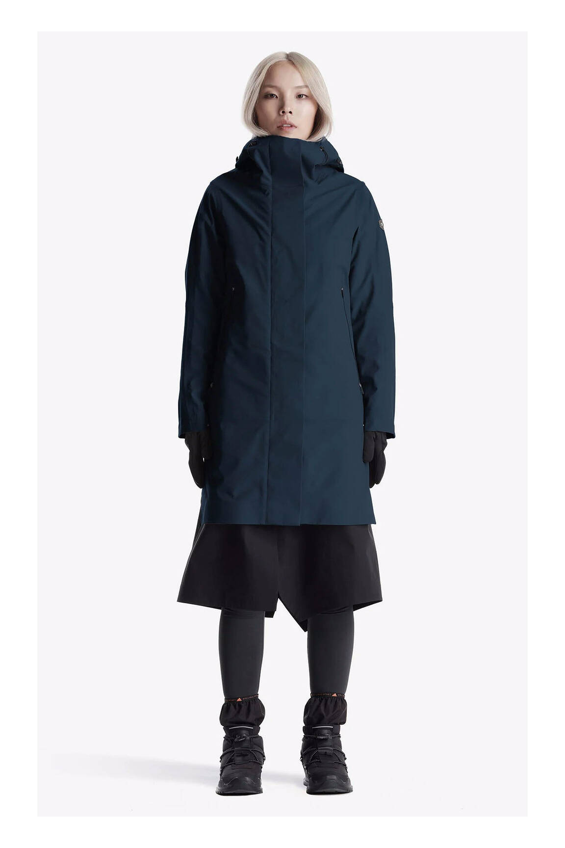 Krakatau Parkas Femme couleur bleu
