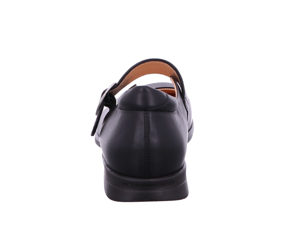 THINK Komfort Slipper schwarz