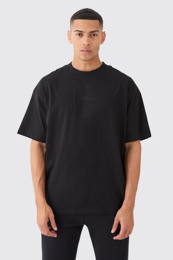 Oversize Man Signature Basic T-Shirt