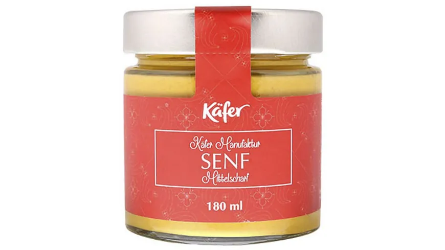 Käfer Senf Mittelscharf 180 ml