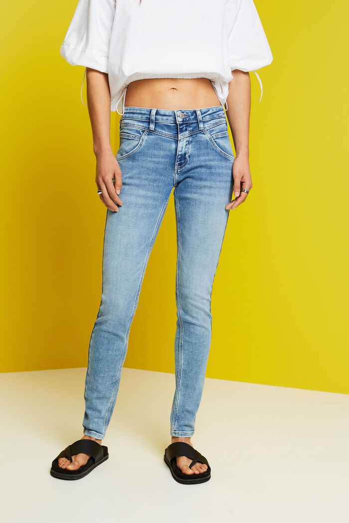 Skinny Jeans aus nachhaltiger Baumwolle